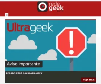 Redegeek.com.br(Rede Geek) Screenshot