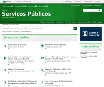 Redegoverno.gov.br(Guia de serviço) Screenshot
