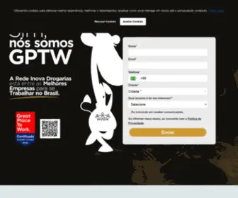 Redeinovadrogarias.com.br(Rede Inova Drogarias) Screenshot