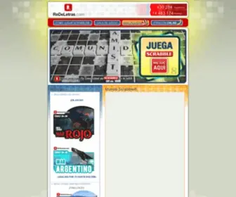 Redeletras.com(Tu comunidad de Scrabble®) Screenshot