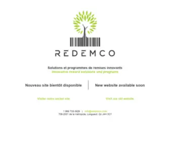 Redemco.com(Les Promotion Redemco) Screenshot