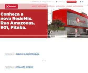 Redemixsupermercados.com.br(RedeMix Supermercados) Screenshot