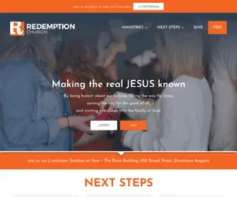 Redemptionchurchga.com(Redemption Church) Screenshot