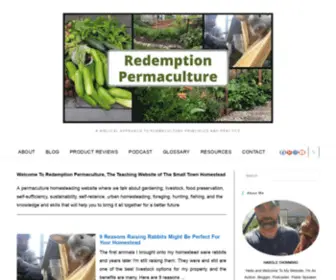 Redemptionpermaculture.com(Redemption Permaculture) Screenshot