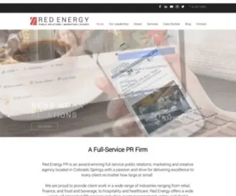 Redenergypr.com(Colorado Springs PR) Screenshot