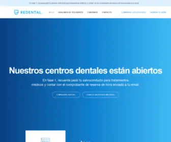 Redental.cl(Centros Dentales) Screenshot