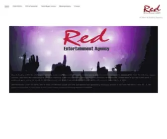 Redentertainment.com(Red Entertainment Agency) Screenshot