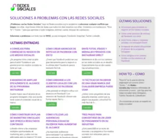 Redes-Sociales.org(See related links to what you are looking for) Screenshot