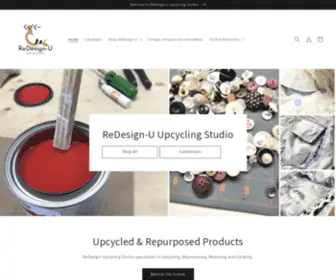 Redesign-U.ca(My Upcycling Studio) Screenshot