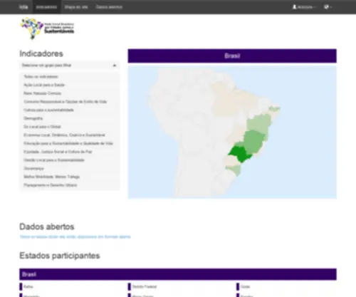Redesocialdecidades.org.br(Redesocialdecidades) Screenshot