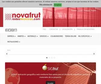 Redestecnicas.com(Novafrut) Screenshot