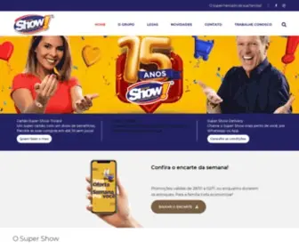 Redesupershow.com.br(Super Show Supermercados) Screenshot