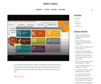 Redesycables.com(Redes y cables) Screenshot