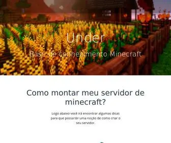 Redeunder.com(Base de conhecimento) Screenshot