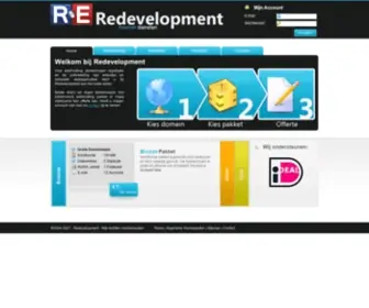 Redevelopment.nl(Webhosting) Screenshot