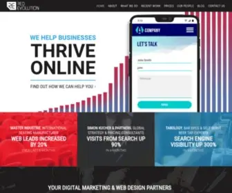 Redevolution.com(Digital Marketing Agency) Screenshot