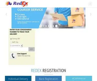 Redexbd.com(RedEx Courier Service) Screenshot
