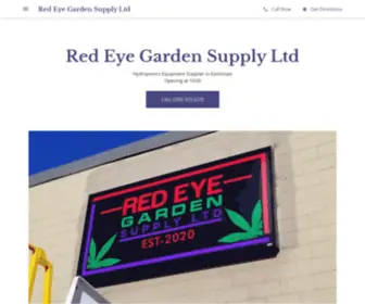 Redeyegarden.supply(Red Eye Garden Supply Ltd) Screenshot