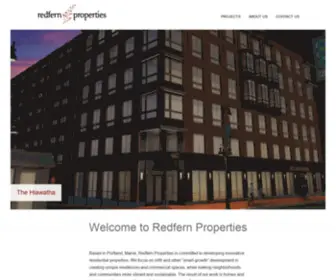 Redfernproperties.com(Redfern Properties) Screenshot