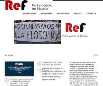 Redfilosofia.es(Red) Screenshot