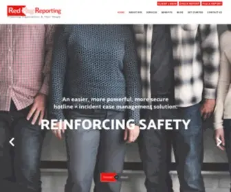 Redflagreporting.com(Red Flag Reporting) Screenshot