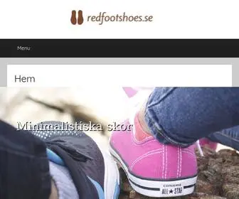 Redfootshoes.se(Allt om skor) Screenshot