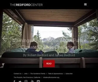 Redfordcenter.org(The Redford Center) Screenshot