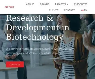 Redfork.hr(R&D in Biotechnology) Screenshot