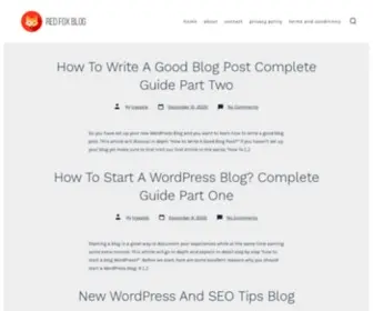 Redfoxblog.com(Red Fox Blog) Screenshot