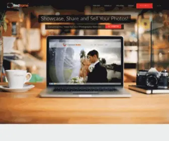 Redframe.com(Photography Websites and Online Proofing) Screenshot