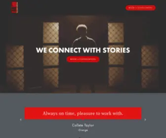 Redfridgemedia.com(Stories That Connect) Screenshot