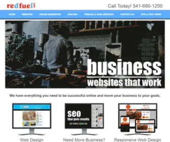 Redfuel.net(Custom Website Design) Screenshot