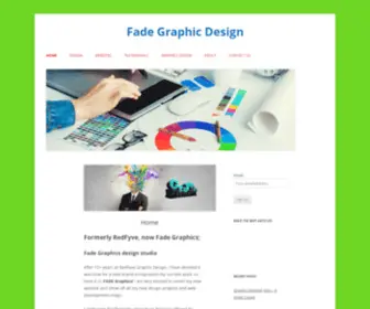 Redfyve.com(Fade Graphic Design) Screenshot