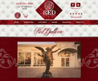 Redgallerie.com(HOME) Screenshot