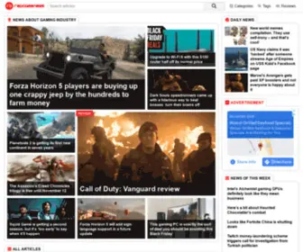 Redgamenews.com(Gaming articles) Screenshot