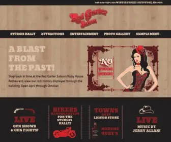 Redgartersaloon.com(Red Garter Saloon) Screenshot