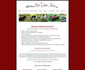 Redgatefarmllc.com(Red Gate Farm) Screenshot