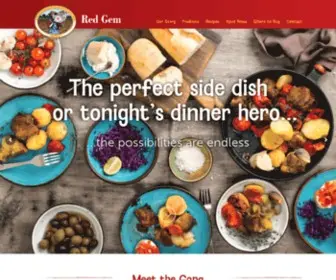 Redgem.com.au(Red Gem Potatoes) Screenshot