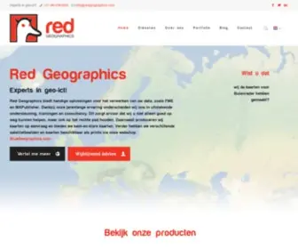 Redgeographics.com(Red Geographics) Screenshot