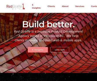 Redgiraffedigital.com(Red Giraffe Digital) Screenshot