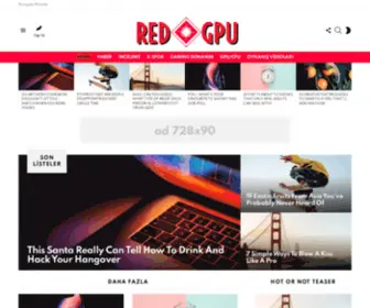 Redgpu.com(Gaming Tech) Screenshot
