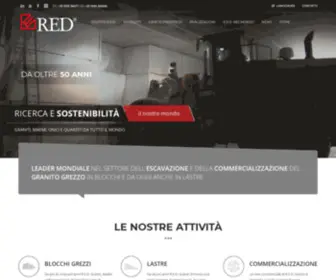 Redgraniti.com(Graniti Quarries) Screenshot