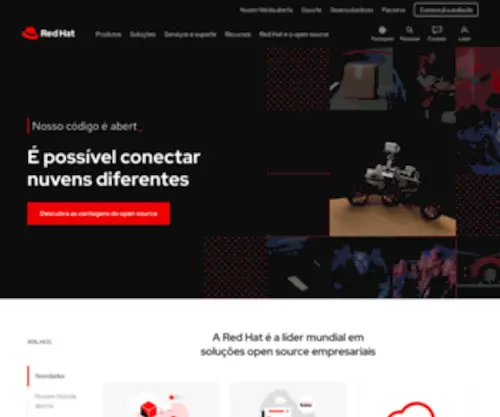 Redhat.com.br(Red Hat) Screenshot