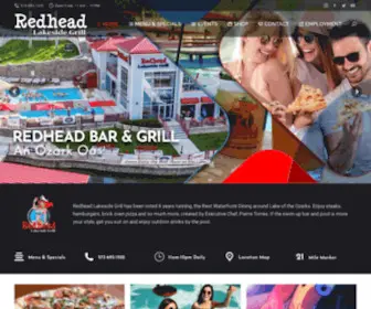 Redheadlakesidegrill.com(Redhead Lakeside Grill) Screenshot