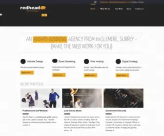 Redheadmedia.co.uk(Digital Marketing Agency Surrey) Screenshot