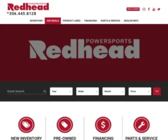 Redheadpowersports.ca Screenshot