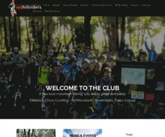 Redhillriders.com.au(Mornington Peninsula mountain bike club where everyone) Screenshot