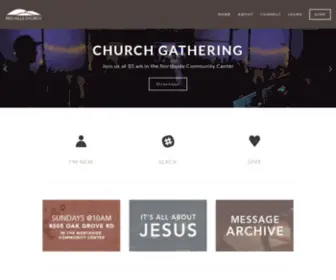 Redhillschurch.com(Red Hills Church) Screenshot