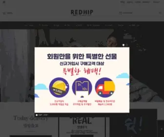 Redhip.co.kr(레드힙) Screenshot