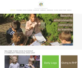 Redhookplaygroup.org(Red Hook Playgroup) Screenshot